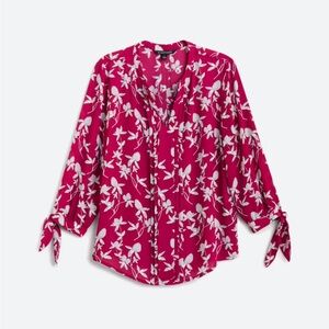 41 Hawthorne Melisa Tie Detail Blouse. Large. Gently used.